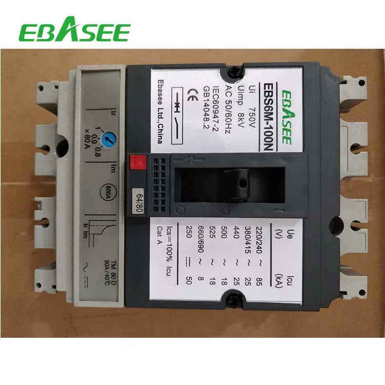 Mccb 800a Electrical Circuit Breaker Solar Mcb