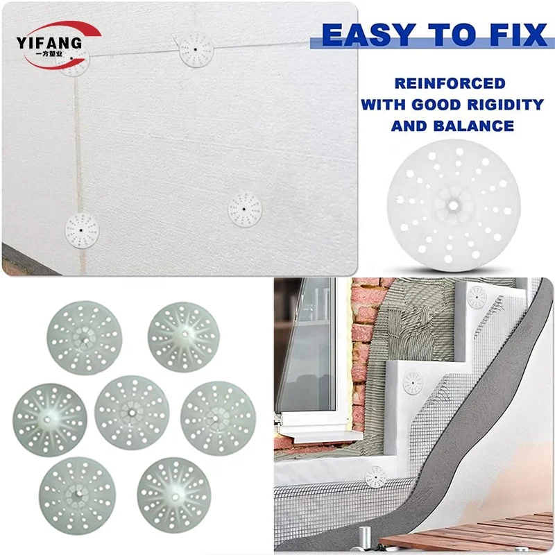 50mm Polypropylene Insulation Fixing Washers