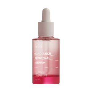 Four Seasons Anti-Wrinkle Serum Peony Extract Vitamin E Glycerin Allantoin Firming Soothing Facial Treatment for Face