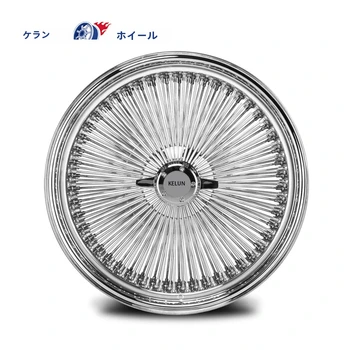 新しい20インチディープディッシュオールゴールド100スポーク