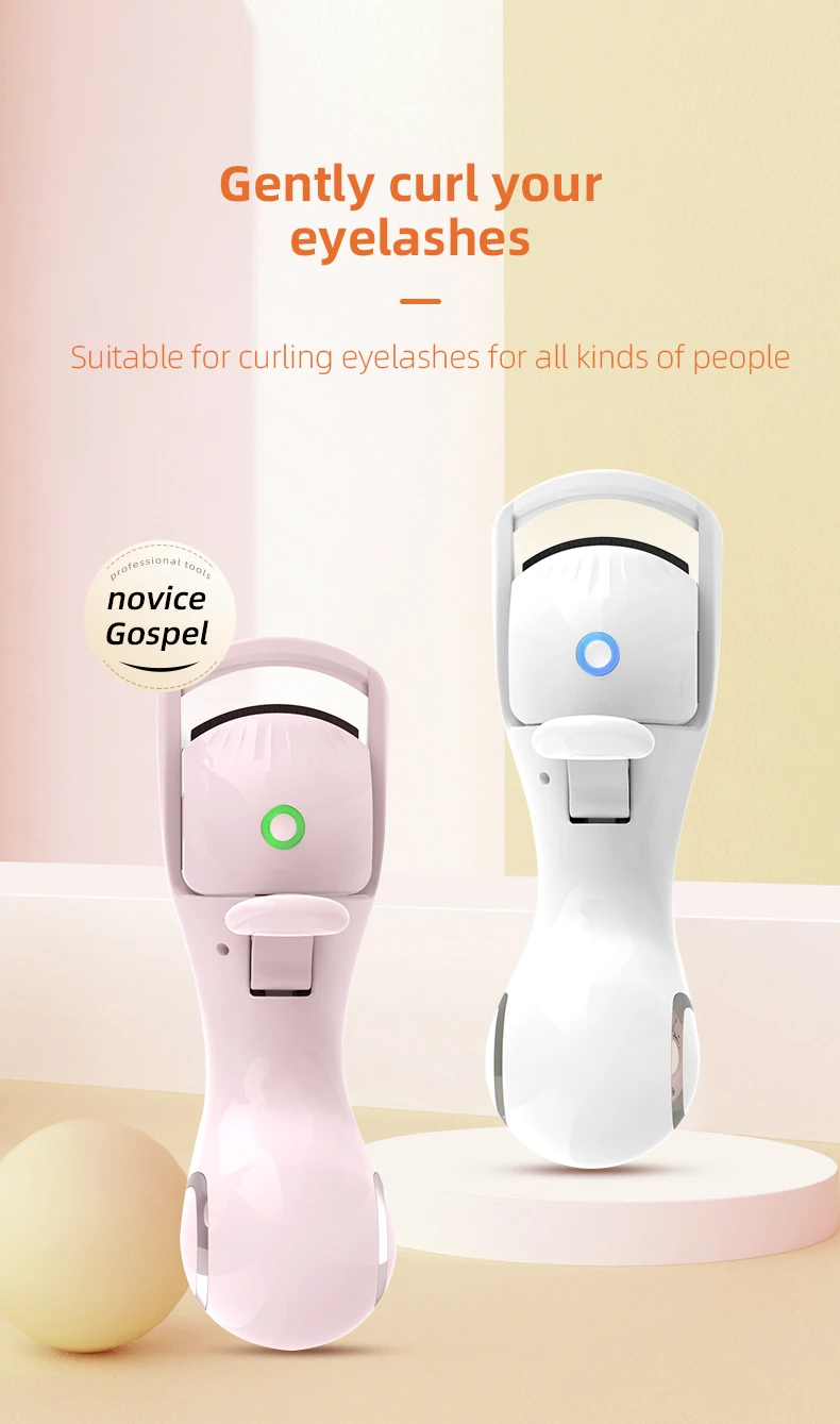 New Design Pink Cute Snail Eyelash Curler Wholesale Custom Private