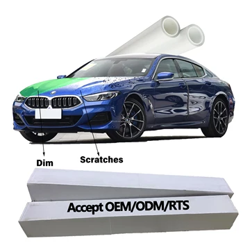 Trends 2025 Car Films 1.52*15m Tpu Ppf 10 Years Warranty High Cost Performance Clear Shiny Gloss for Car Paint& Car Mirrors