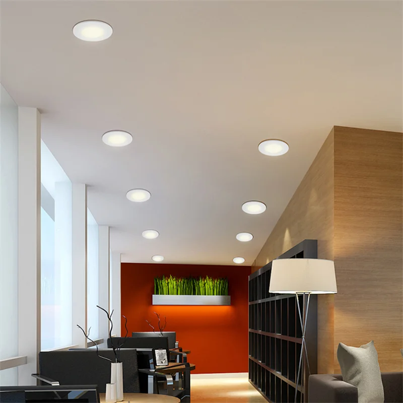 Competitive Price Commercial Use Recessed Down Light 6W 8W CCT Adjustable Dimmable LED Downlight