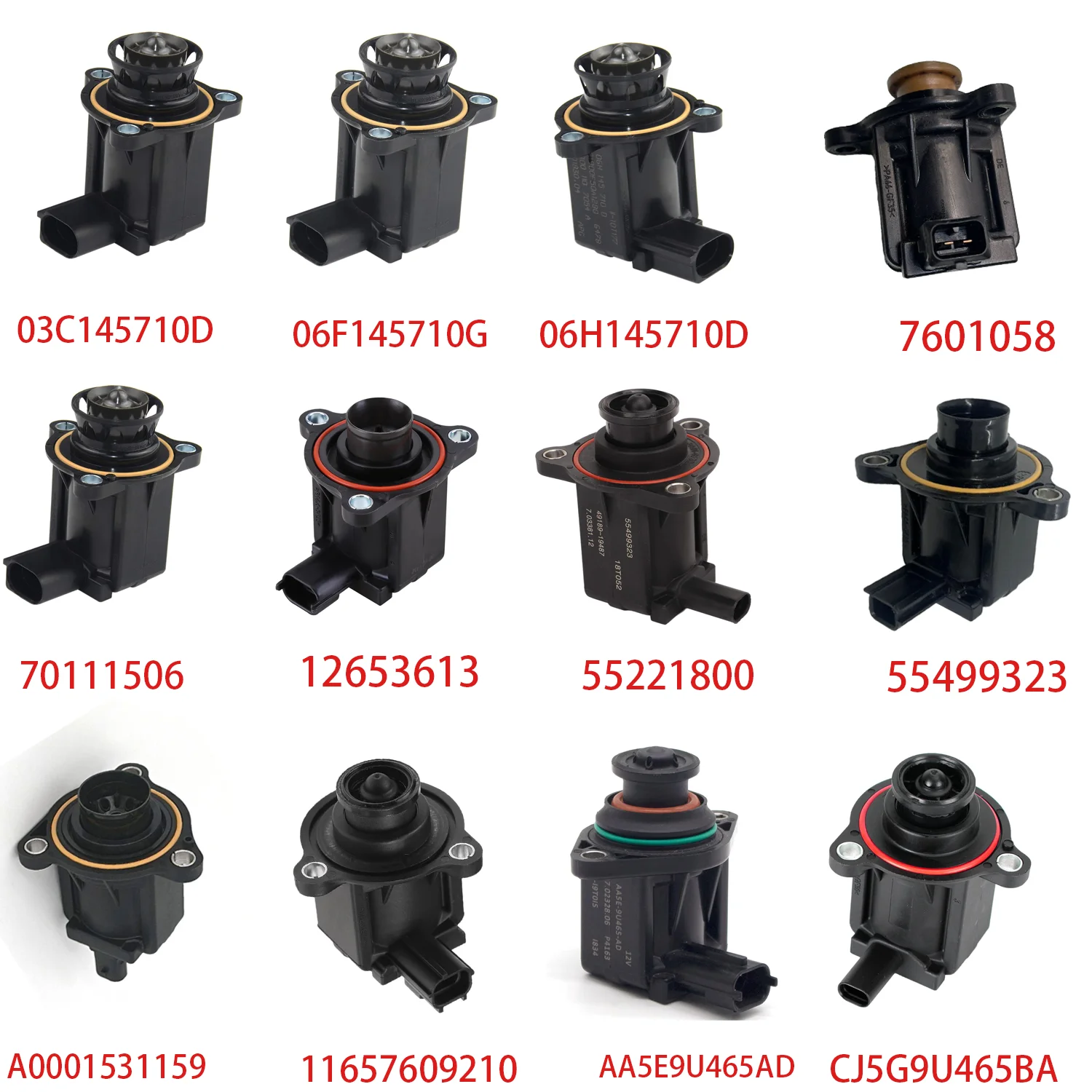 Turbocharger Electromagnetic Wastegate Diverter Bypass for