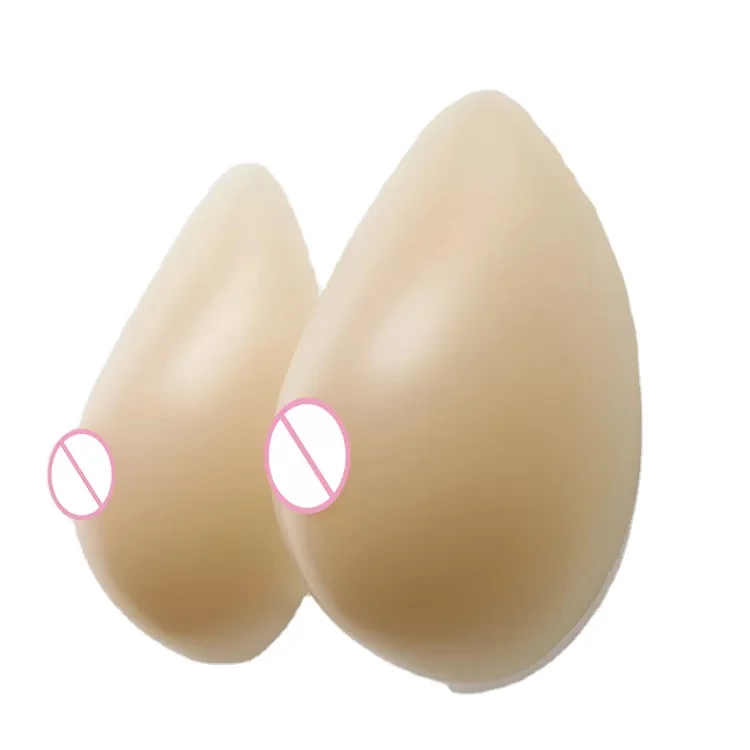 Factory Customization Durable Artificial Nipple Bra Beauty Breast Silicone Prosthetic  Breasts Form