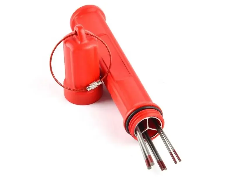 Uweld Assorted Colors Tungsten Electrode Storage Tubes With