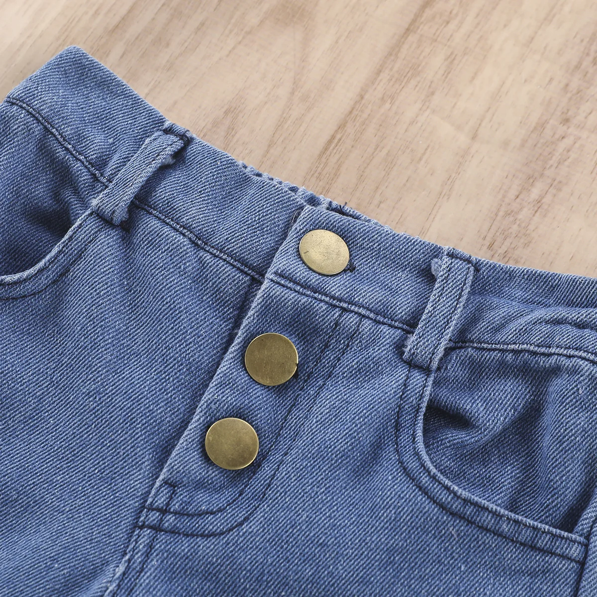 2022 Детская летняя одежда для девочек платье без рукавов для маленьких девочек, пуховая Жилетка Топы, джинсовые штаны, джинсы комплект из 2 предметов, Детский комплект модной одежды для девочек, комплекты одежды