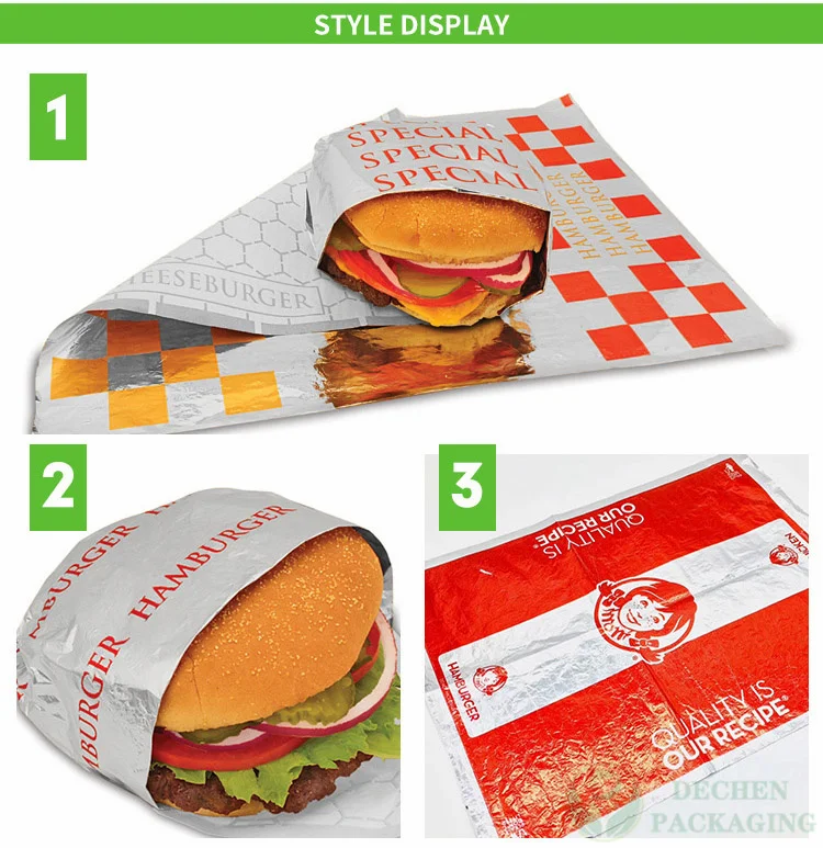 Burger foil paper 4