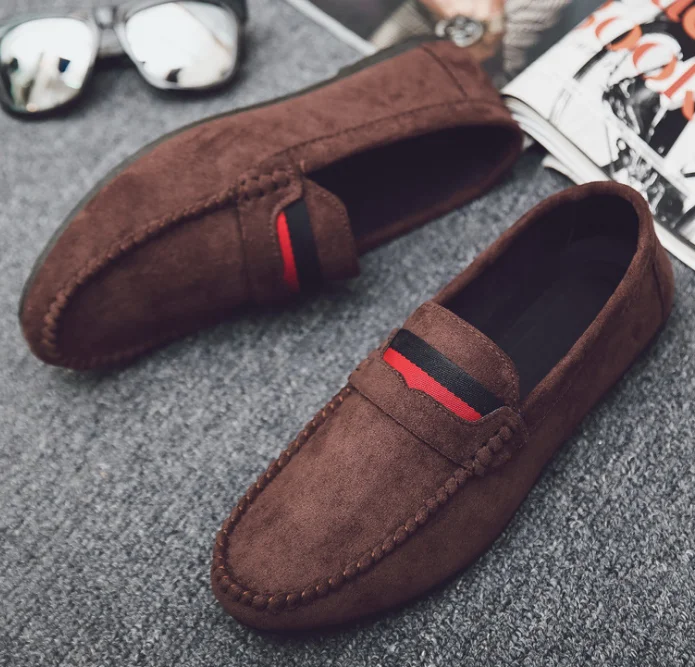 Buy Wholesale China Men's Half-support Casual Shoes All-match Slip-on Shoes  & Slip-on Shoe at USD 7.11