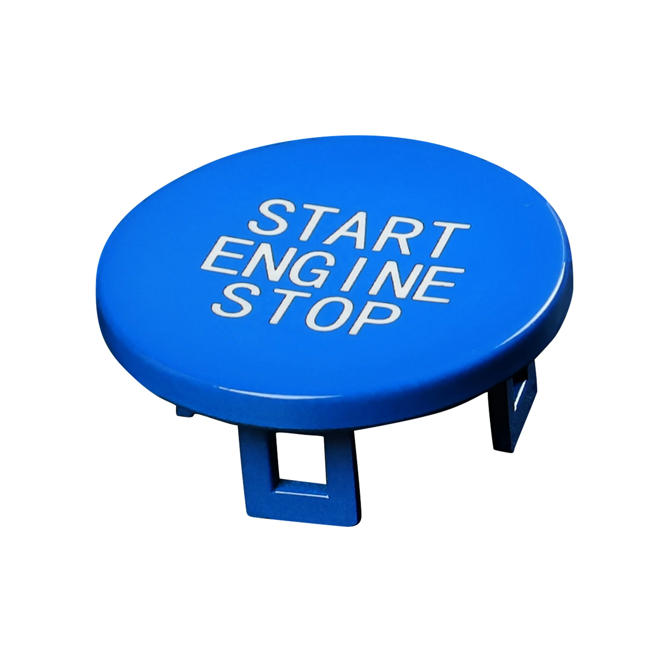 Autocollant Bouton Start/Stop Engine - Remplacement Pour BMW - Diam. ~2,5 Cm - Couleur Rouge - Compatible Série 1,3,5,7, X1,X3,X5, Etc.