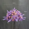 Grande boule de roses deltas violettes