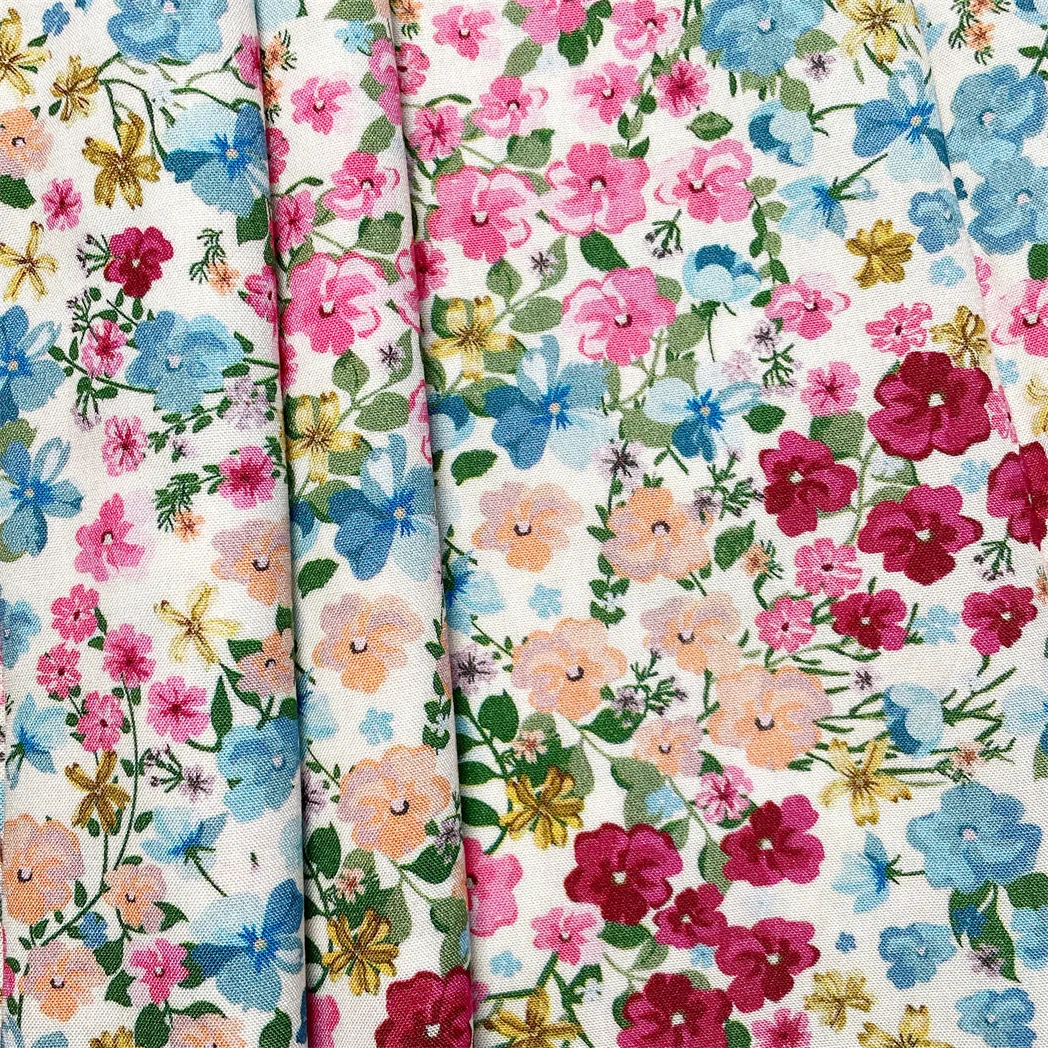 Органическая стрейчевая атласная Цветочная хлопчатобумажная ткань с принтом индивидуальный дизайн цифровая печать для женских платьев рубашки тканая техника для девочек