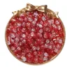 Perles Crystal Burst - Rouge et Blanc (8mm)