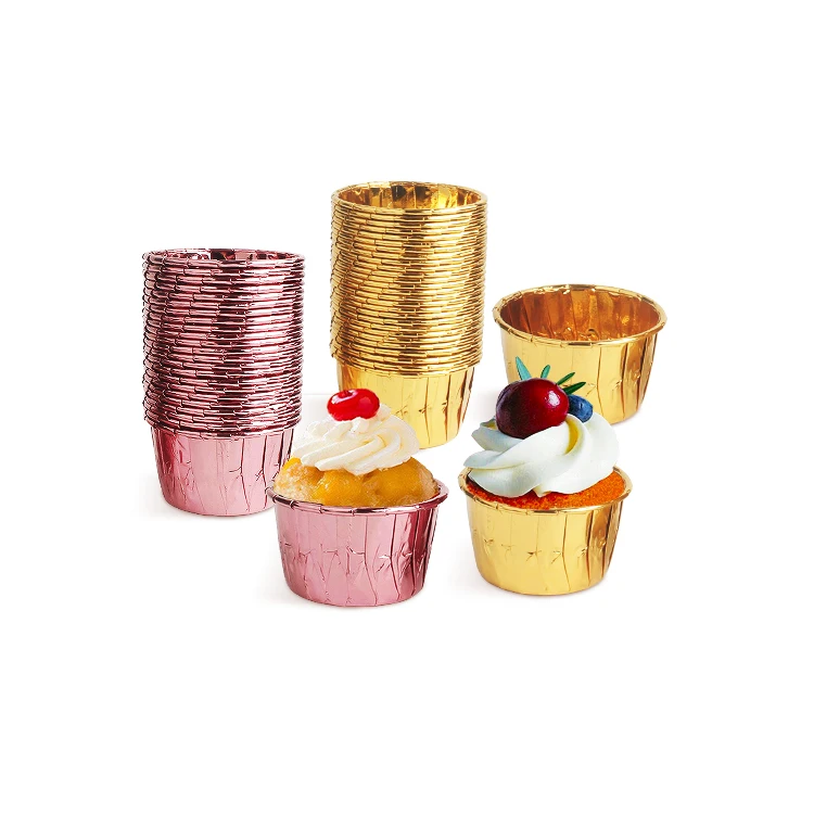 Disposable Cupcake Liners Muffin Baking Cups with Pudding Holders Cake Tools for Baking Pudding and Cupcakes