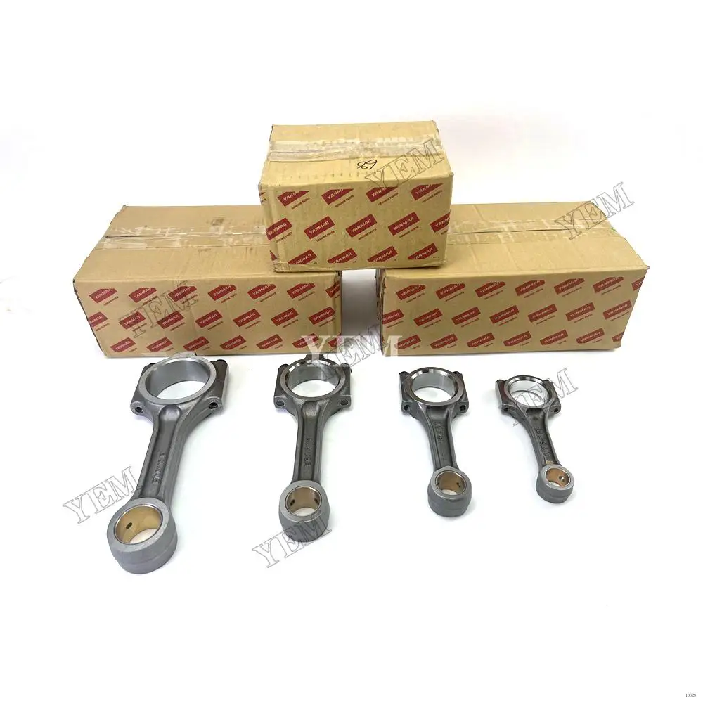 China Supplier 3T90 3T90T Connecting Rod 724450-23100 Fit for Yanmar 3T90 Engine Overhaul Kit.