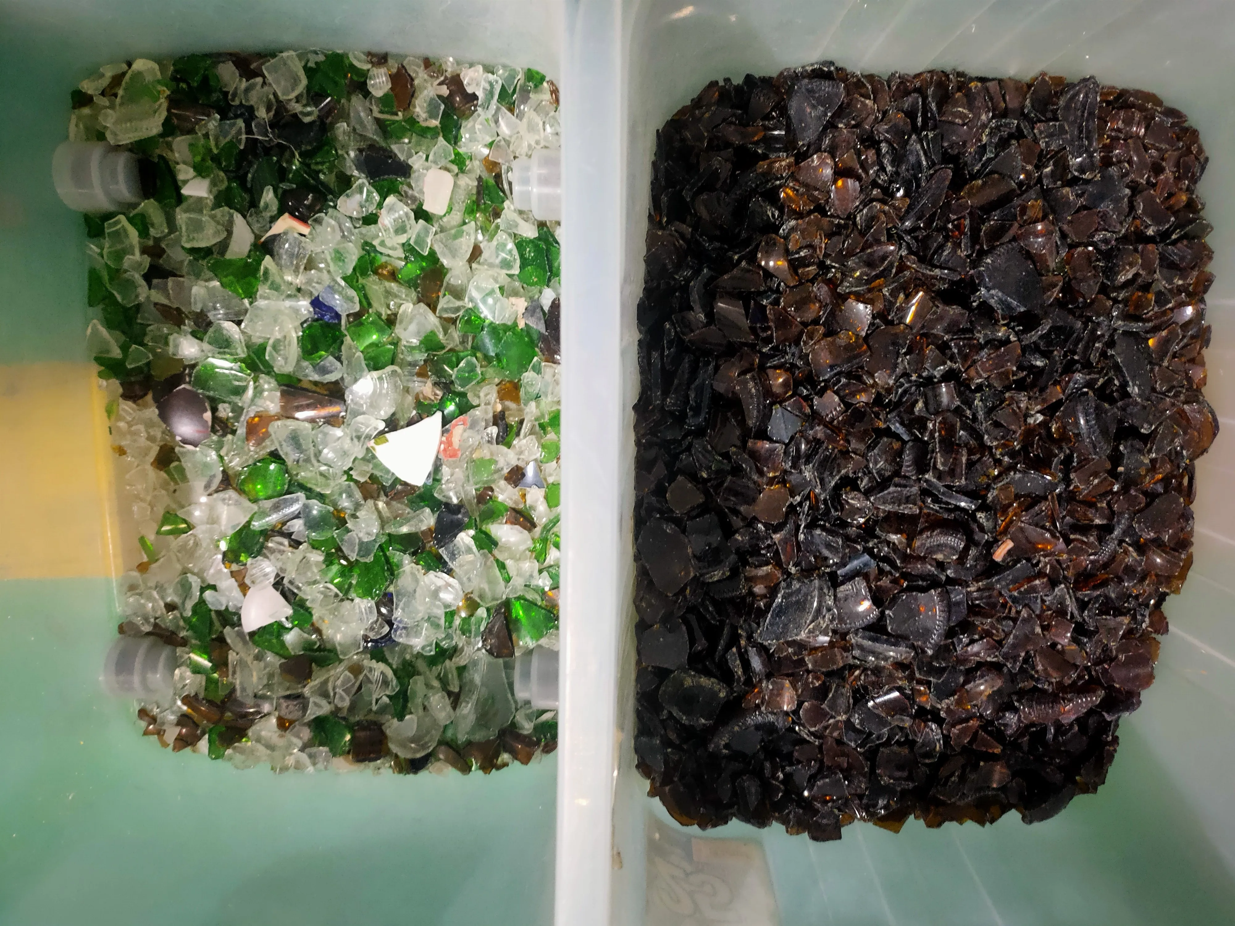 Green blue brown glass color sorter machine High precision rock salt optical sorting machine salt color sorter