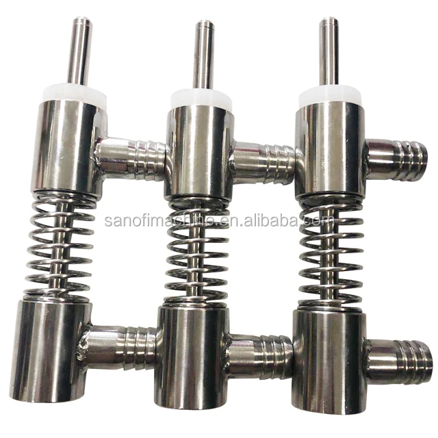 Easy Operating and Assembling  Liquid Filling Nozzle Overflow