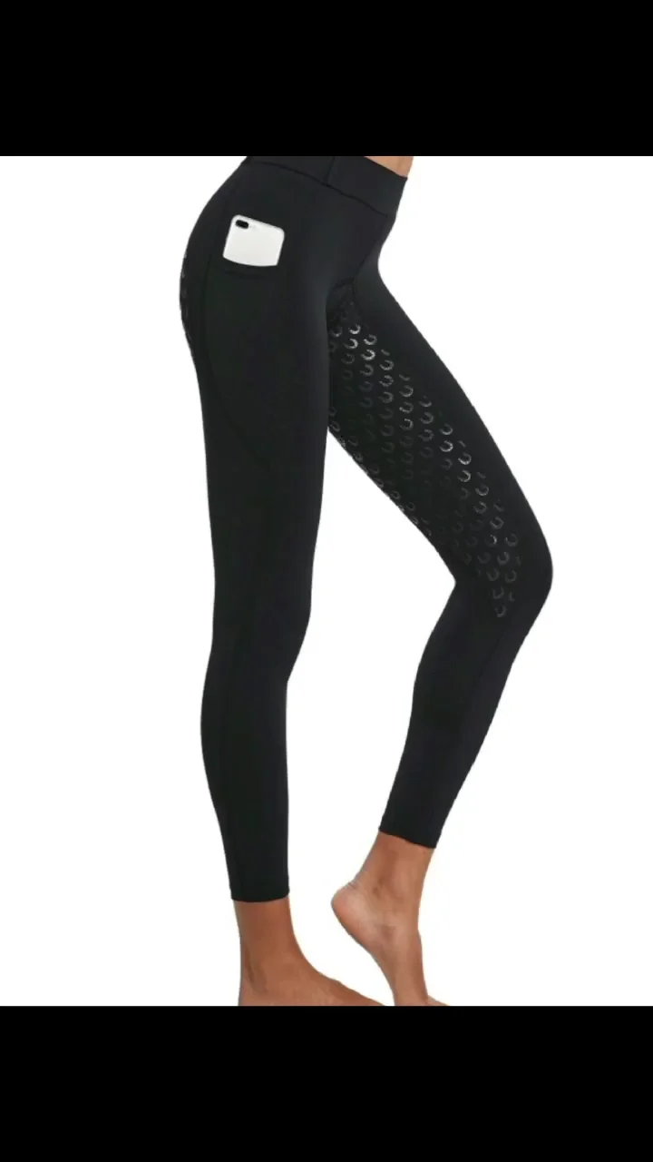 Women's Riding Tights High Waist Breeches Equestrian Horse Riding Pants