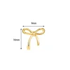 Thin rod bow gold
