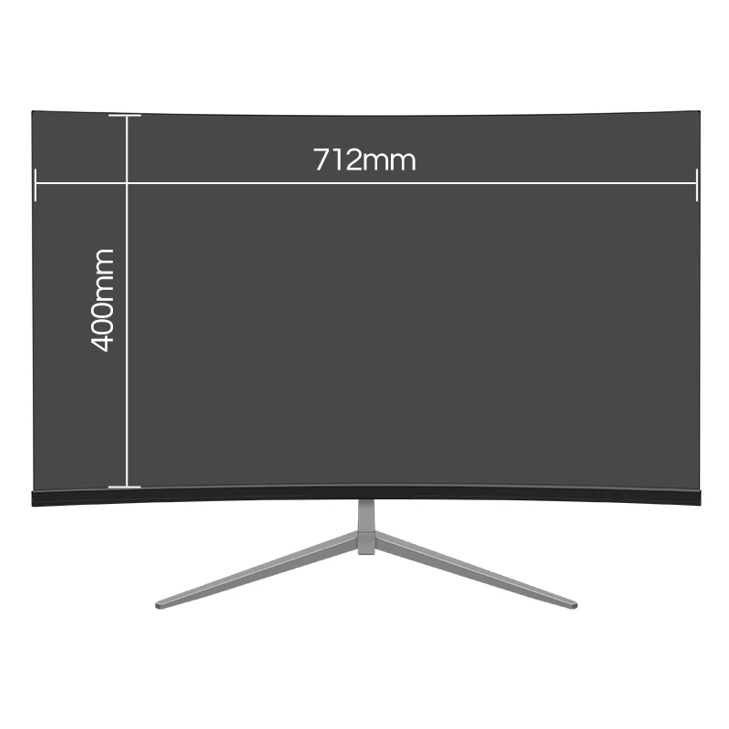 32 Inch Desktop Computer Gaming Monitor PC Led Display Screen Studio Monitors Speaker Advertising Screen Extender