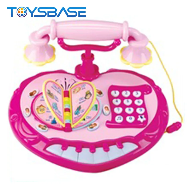 Детские игрушки пластиковый мобильный телефон игрушка с подсветкой и