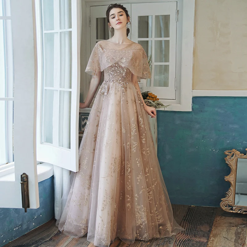 Sexy Keyhole Tulle Moroccan Formal Dress Womens Evening Gown Models