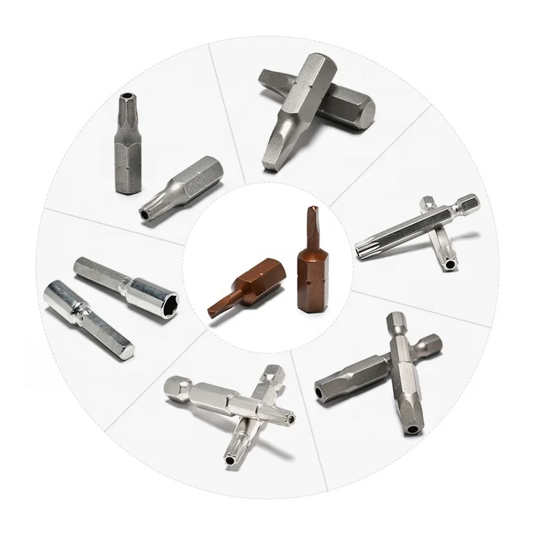 Металлические детали Ingks отвертка 25 мм 45 1/4 6 35 CRV L ключ шестигранный с отверстием шестигранная бита биты