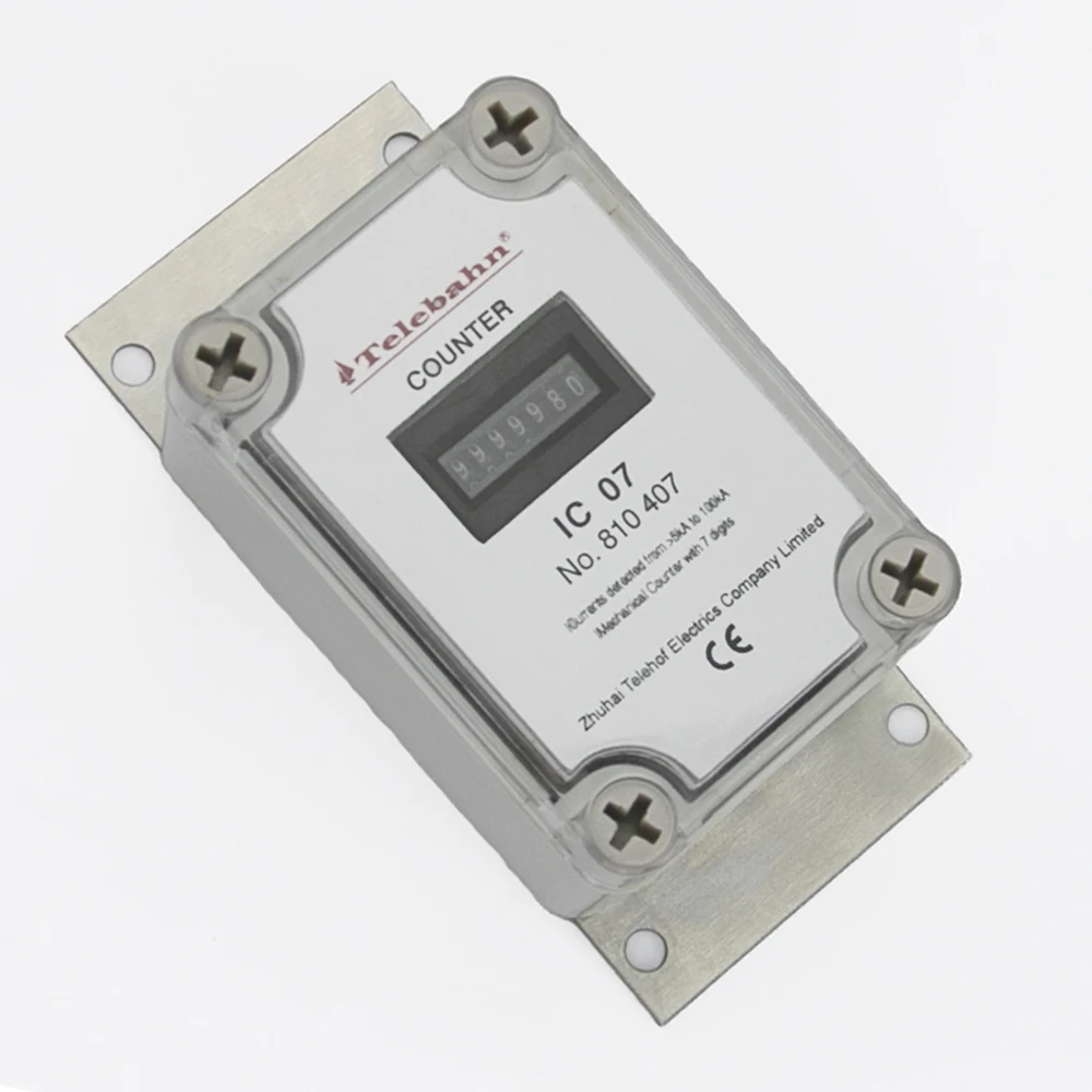SPD överspänningsimpulsräknare Utomhusanvändning IP65 5kA-100kA 7-siffrig display 0-9999999 blixtavledare