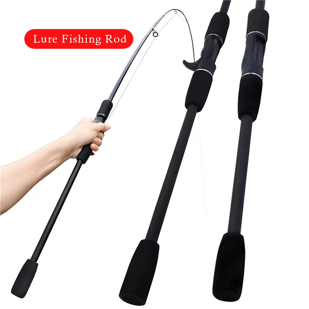 2.1m fishing pole Fiblink Saltwater Trolling Rod 1 Piece/2 Piece Heavy Roller Rod Big Game Conventional Boat Fishing with Roller Guides (1-Piece 5'6" 30-50lb) : Sports & Outdoors 135g (4.4oz 2-Section Solid Fishing Rod