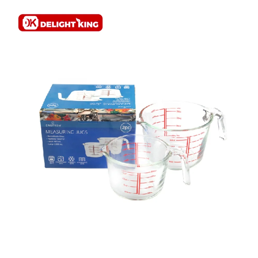 Plastic Measuring Cups set of 3 With Handle Grip, Bpa-free , Microwave & Dishwasher  Safe, 250ml, 500ml, 1000ml -  Hong Kong