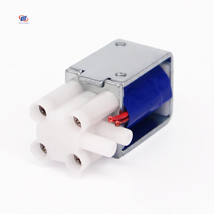 Factory Directly Sells Micro Small Mini Miniature Plastic DC 5V 6V Electronic Solenoid Valve