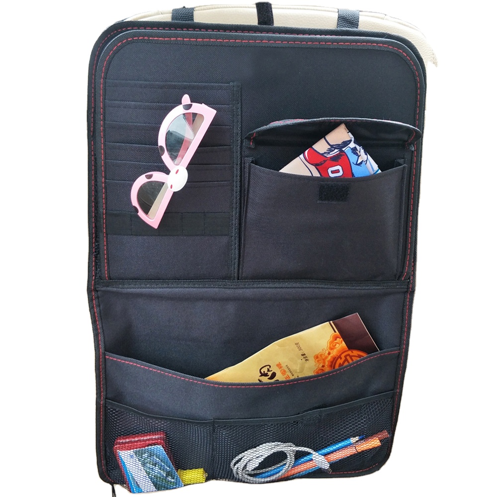 Складной органайзер на заднее сиденье автомобиля с держателем для планшета с сенсорным экраном и карманами для хранения автомобиля для детей и малышей игрушки