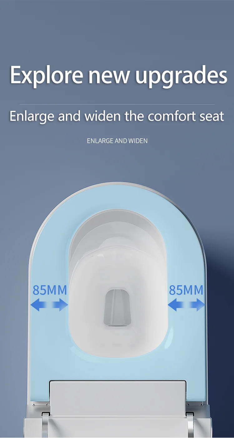 Bathroom Automatic Smart Bidet Toilet Intelligent Electric Seat Sensor