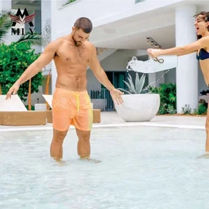 Custom Waterproof Original Color Changing Swim Trunks Men Swimming Suit