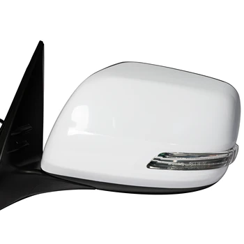 OEM Standard Hot selling Car Reversing Rearview LED glass sheet Auto fold ABS Plastic Car Side Mirror for 2014 Prado