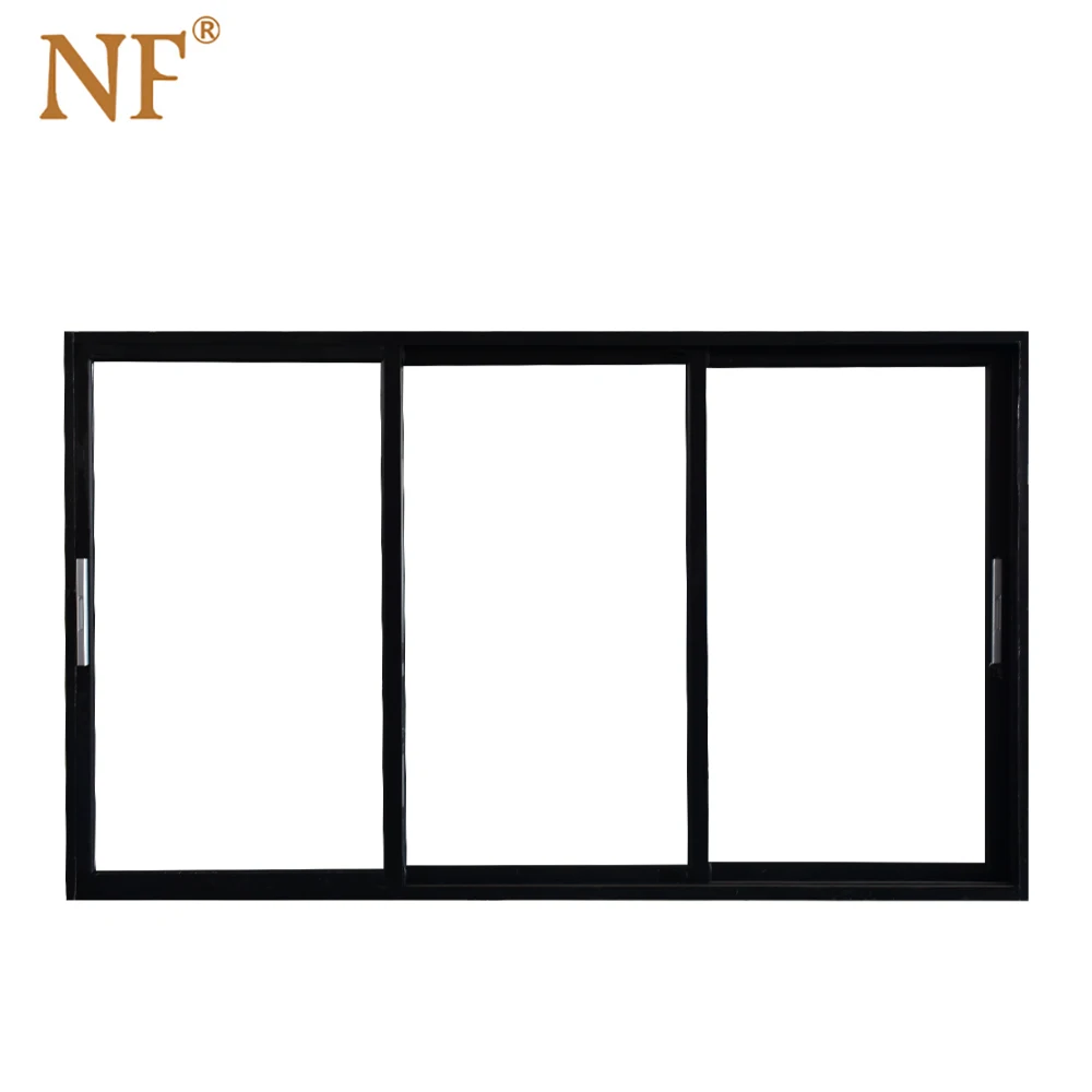3 Tracks Mosquito Net Aluminium Sliding Doors