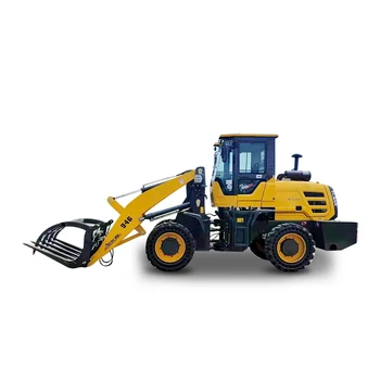 Precise Excavation With Compact Wheel Mini Loader