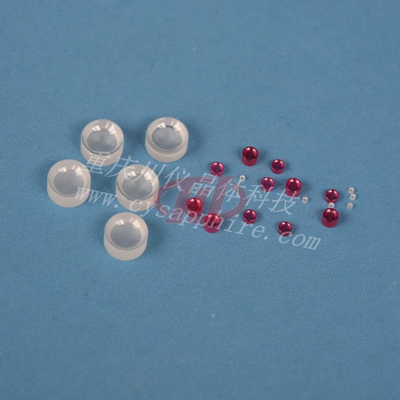 High Precision Micro Synthetic Double Cup Sapphire Ring Washer Ball Ruby Nozzle Ball Watch Compasses Jewel Bearing