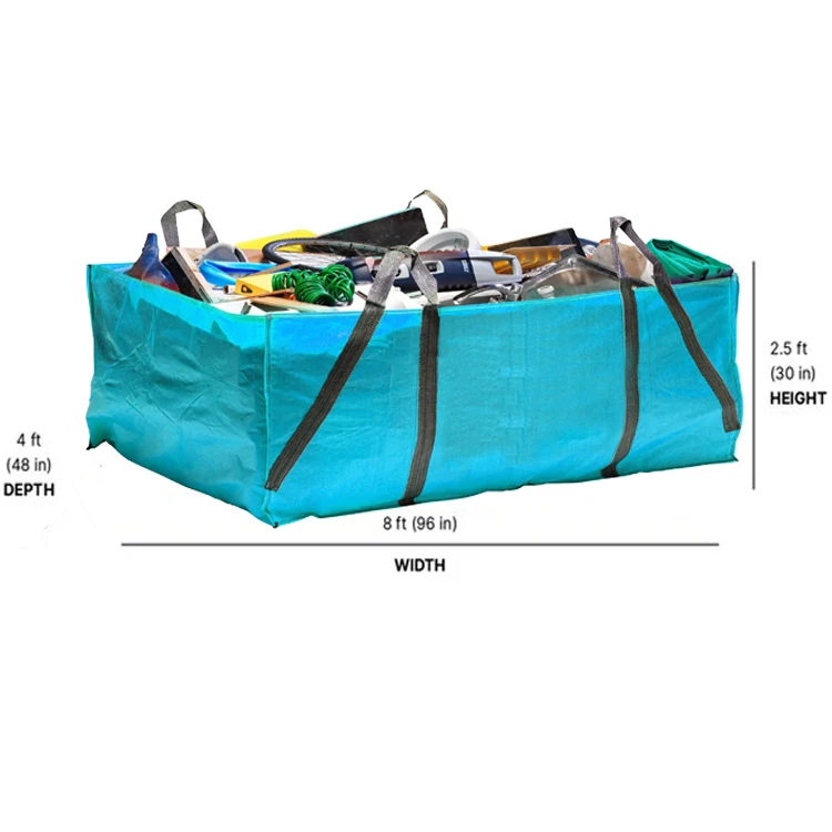 3 Yard 6 Yard Skip Super Dumpster Waste Junk Removal Skip Bag Construction  Waste Bag - China Dumpster Bagster, Heavy Duty Skip Bag