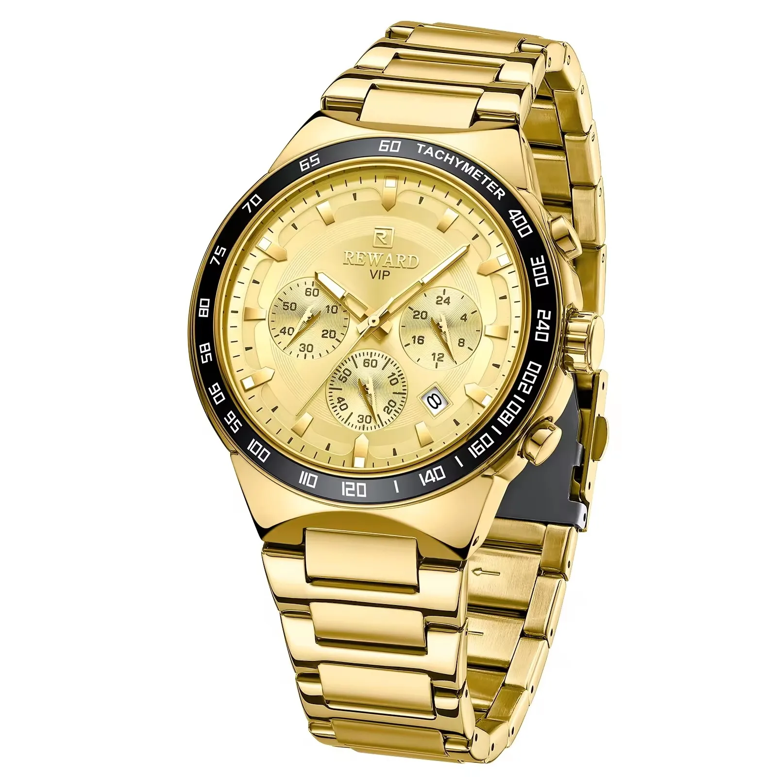 Reward 81967 Quartz Men's Watch - Water Resistant & Luminous
