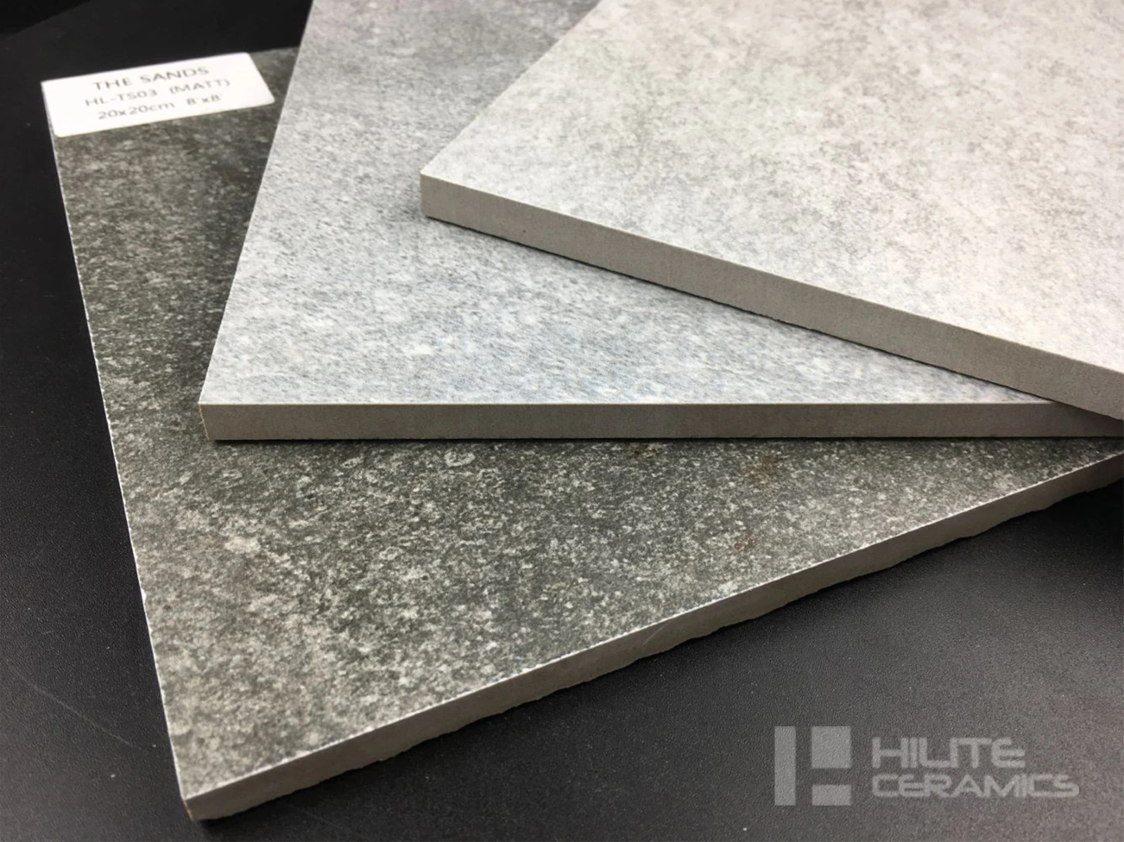 Rustic Floor Tile Factory High Quality Cement Conrete Look Matt Finish Porcelain Glazed Tile Floor Concrete Tile