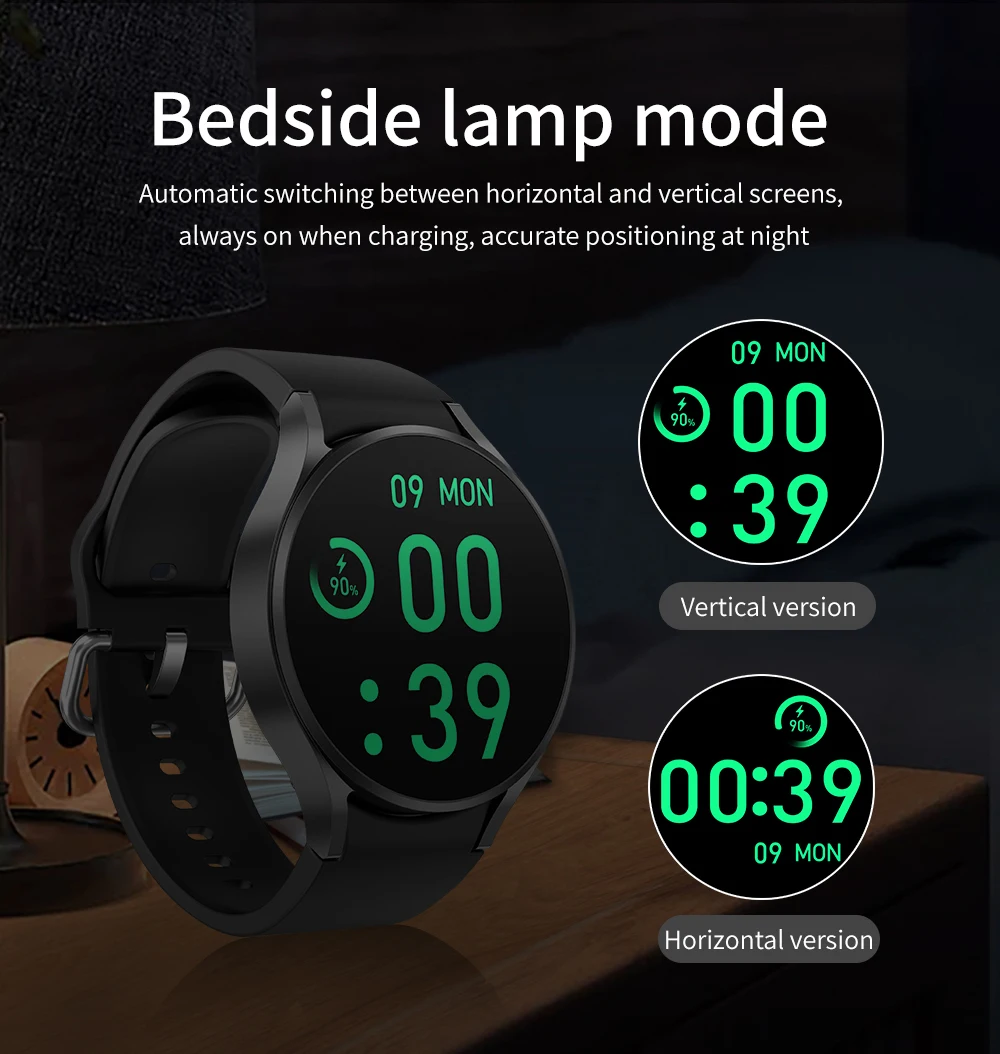 2024 High Quality M10 Smart Watch Round Touch Screen Multi Sport  Heart Rate Blood Pressure BT Call NFC Smart Watch