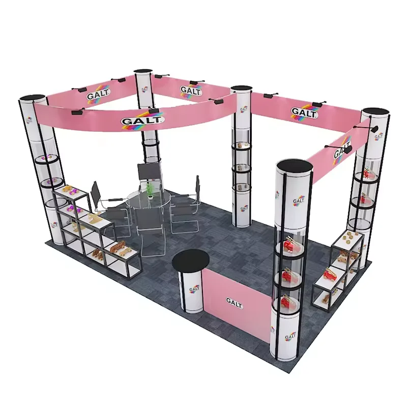 Tian Lang Portable And Collapsible Exhibition Booth Stand Display Walls For Trade Show Equipment