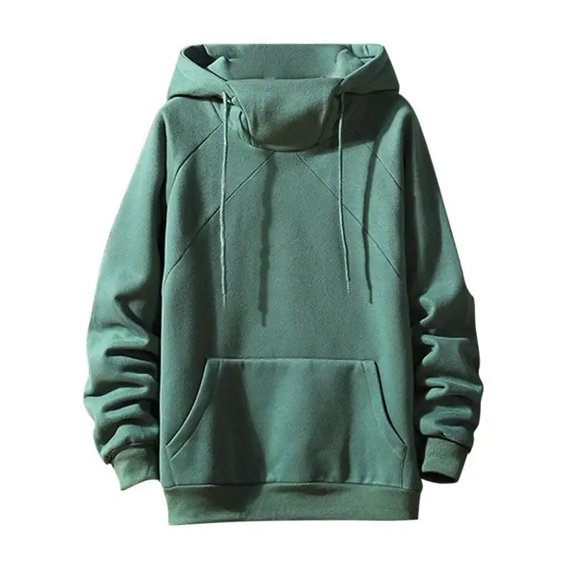 Shop Men's Hoodies - Thick Fleece, High Collar, Customizable
