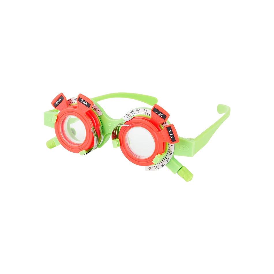 Colorful Ophthalmic Trial Frame TF-C Pd and Astigmatism Adjustable Factory Price Plastic Optical Trial Frame