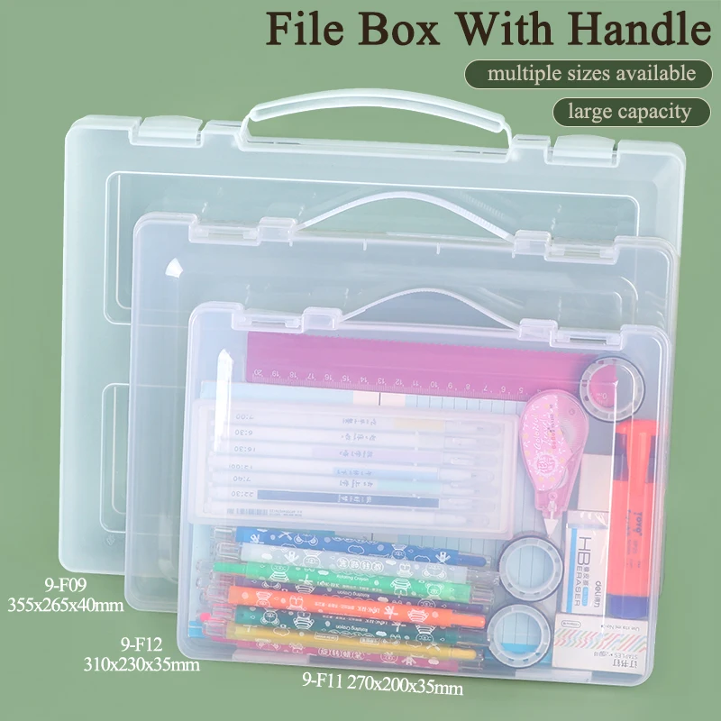 SUNSHING Nursing Clipboard A4 A5 File Storage Box Organizer Ring Binders Office Filing Folders Stationery Box A4 Clipboard