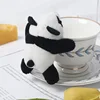 Vintage Style with Brooch (Panda)