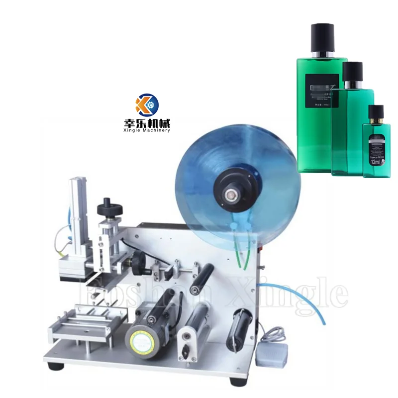 Mini Labelling Device Factory Direct Portable Perfume Bottle Flat Surface Labeling Machine ...