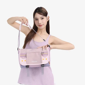 NOXXON Custom Designer Sling Bags Lightweight Cute Messenger Bag Cat Printed Pattern Shoulder Crossbody Bag for Girls Daily Life