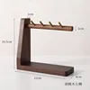 Walnut wood left side